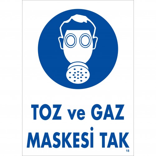 Maske Tak İkaz Levhası