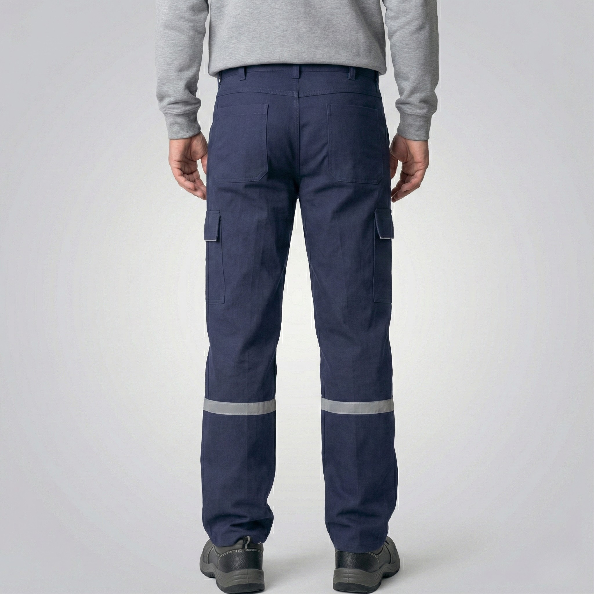 Kargo İş Pantolonu — Lacivert, Yazlık/Kışlık Gabardin