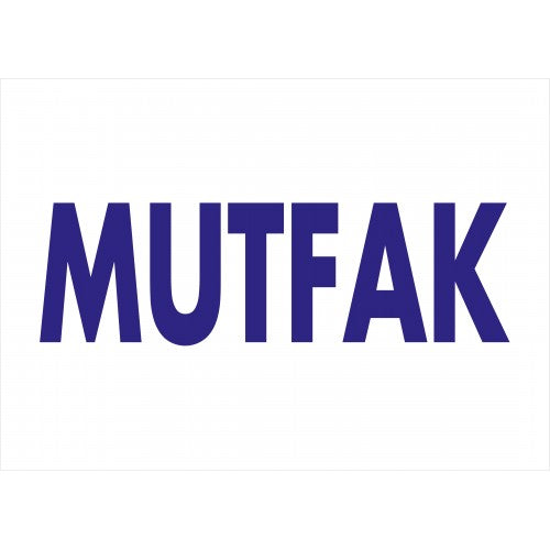 Mutfak Tanıtım Levhası