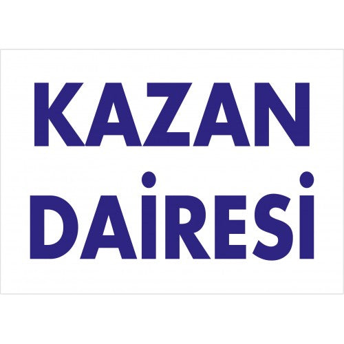 Kazan Dairesi Tanıtım Levhası