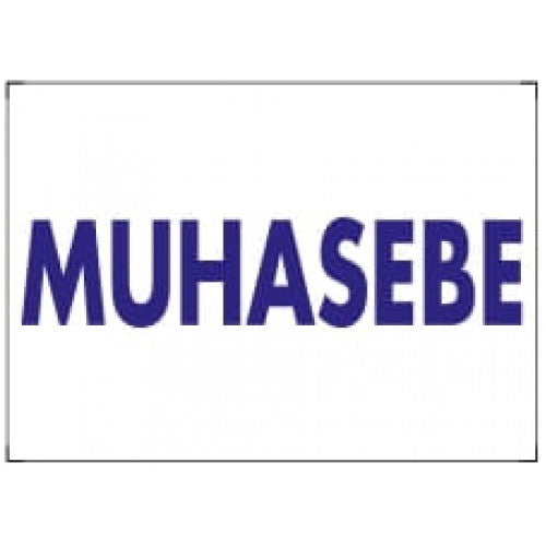 Muhasebe Tanıtım Levhası