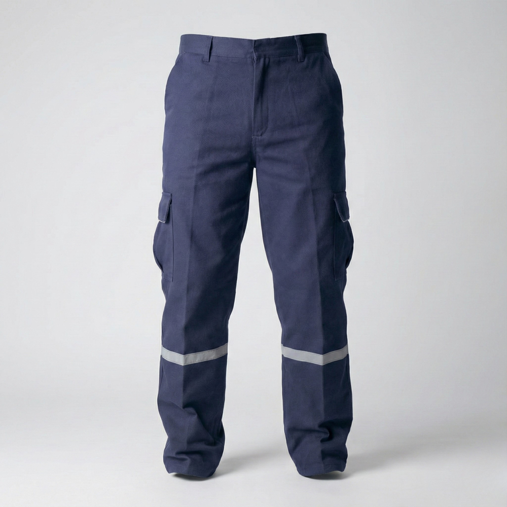 Kargo İş Pantolonu — Lacivert, Yazlık/Kışlık Gabardin